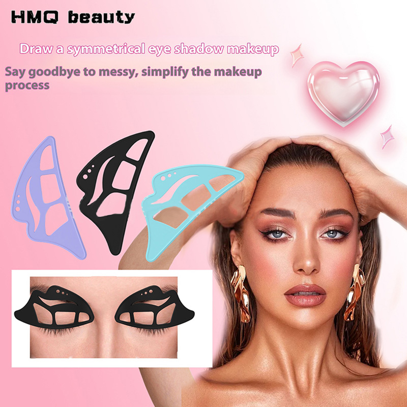 Beauty Makeup Eyeshadow - Stensil Rias Mata Silikon Templat Eyeshadow