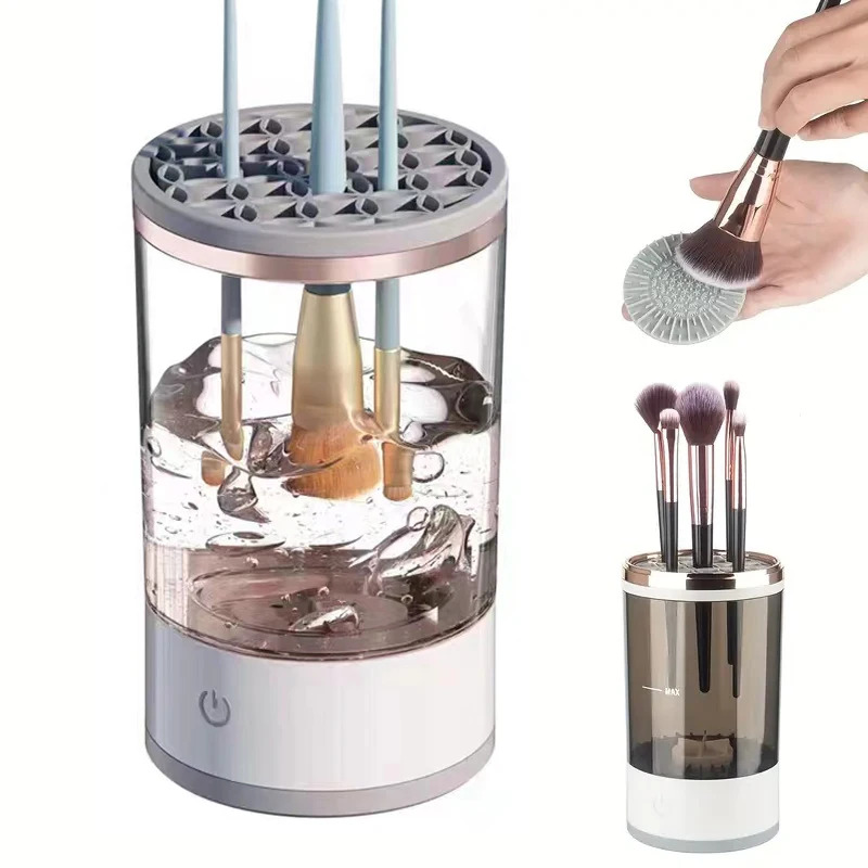Beauty Makeup Eyeshadow - Pembersih Kuas Makeup Elektrik Otomatis USB