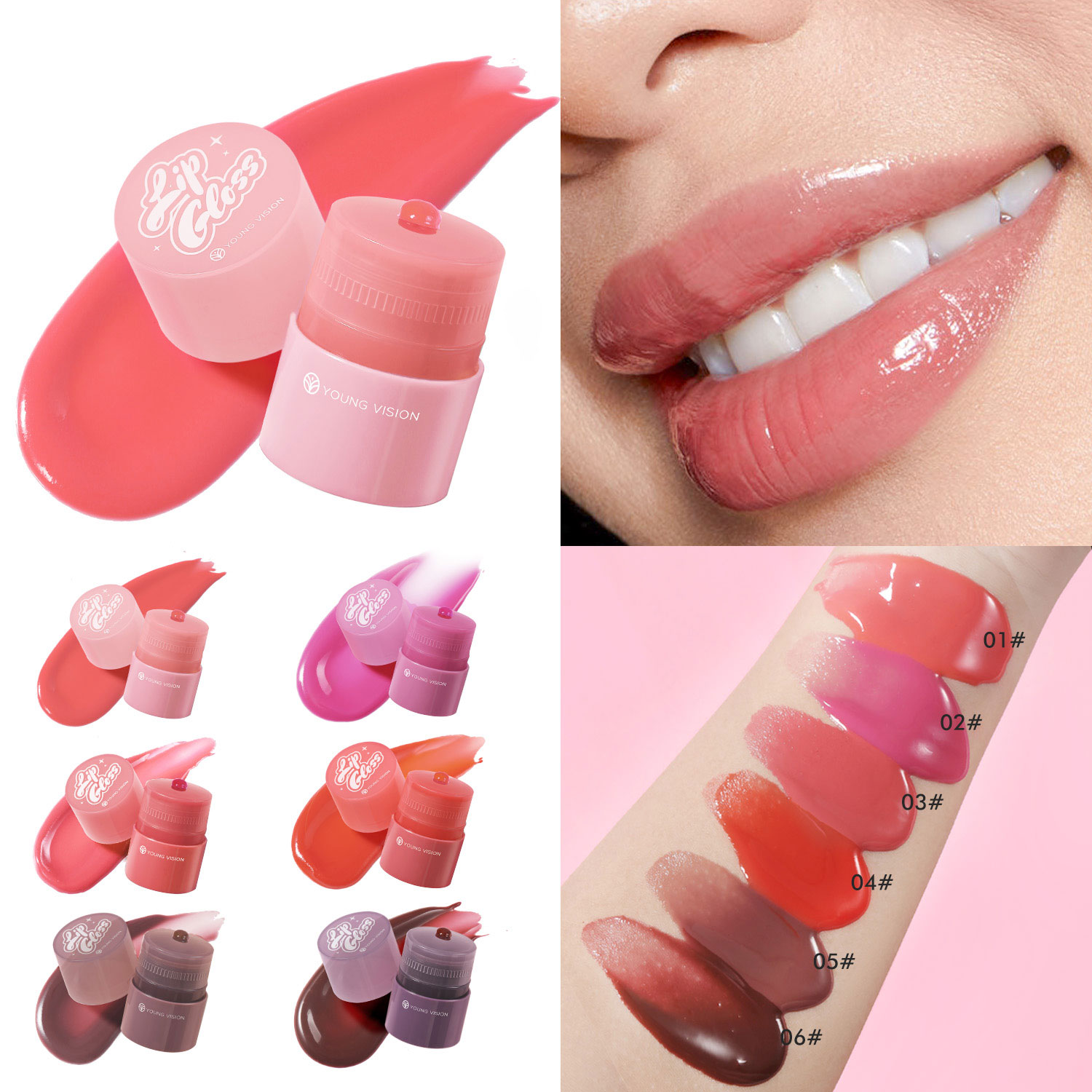 Beauty Makeup Filter - Koleksi Makeup Warna Bubblegum Efek Filter