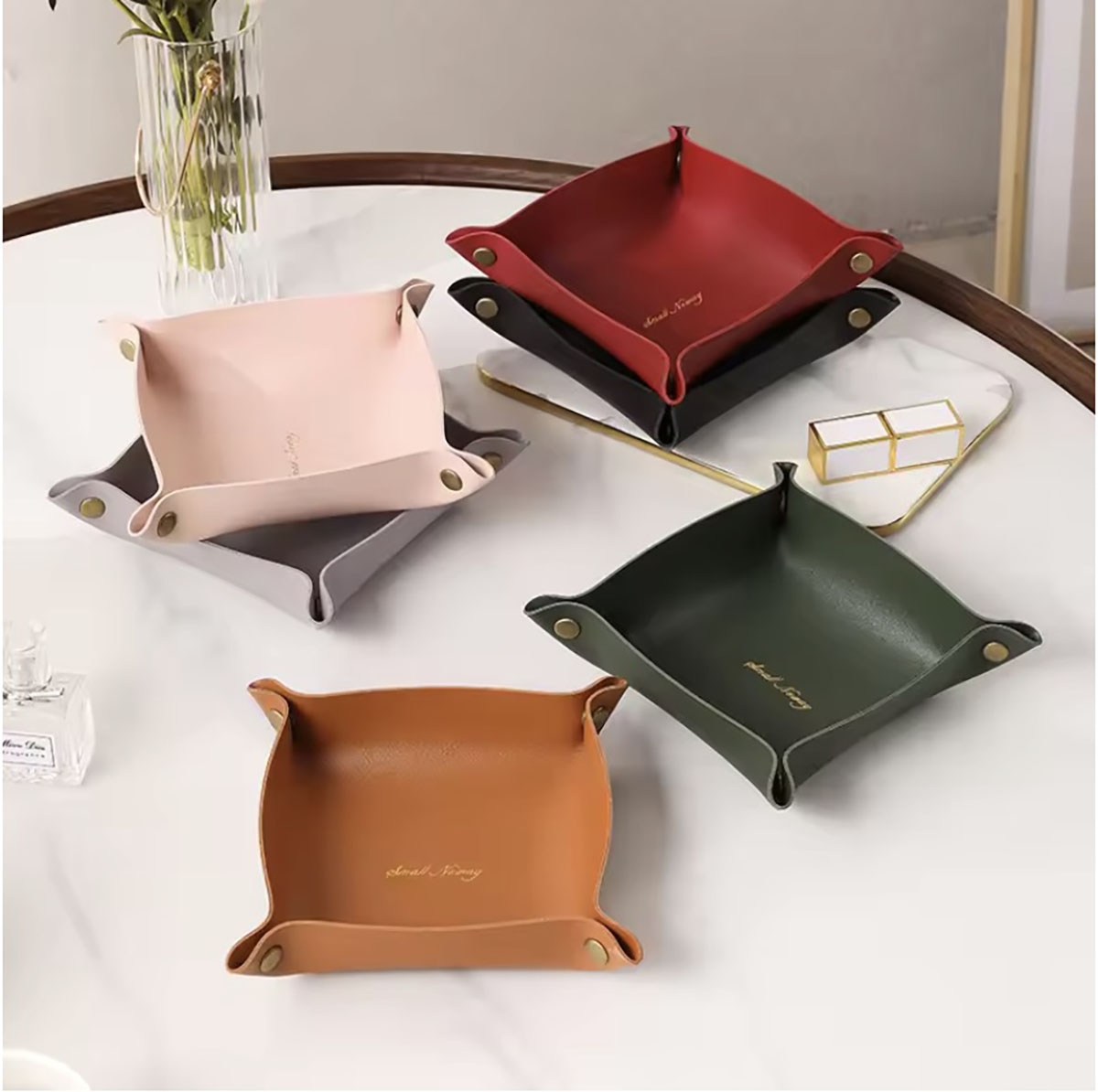 Beauty Makeup Box - Baki Penyimpanan Kulit Gaya Nordic Organizer