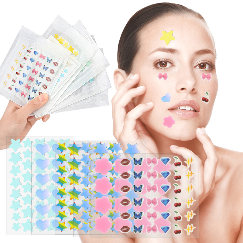 Beauty Makeup Tools - Stiker Perawatan Kulit Tambalan Jerawat Kartun