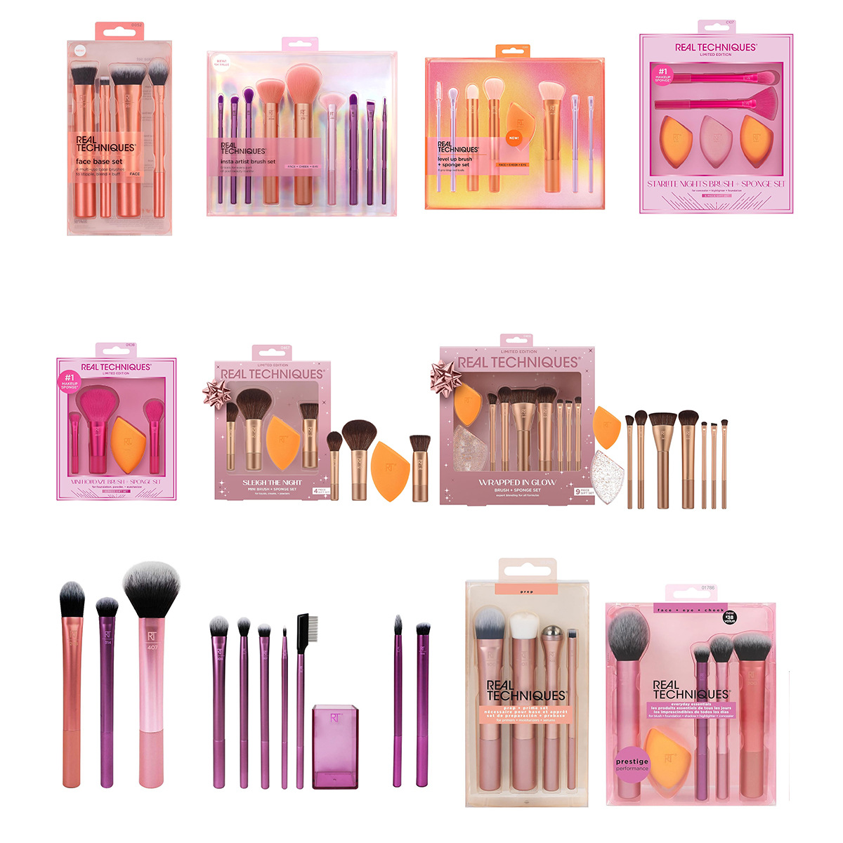 Beauty Makeup Eyeshadow - Set Kuas Makeup Lengkap 1997 Kuas