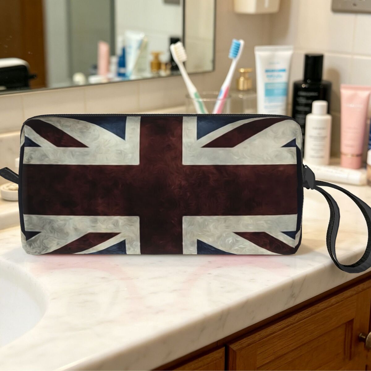 Beauty Makeup Uk - Tas Rias Bendera Union Jack Inggris,