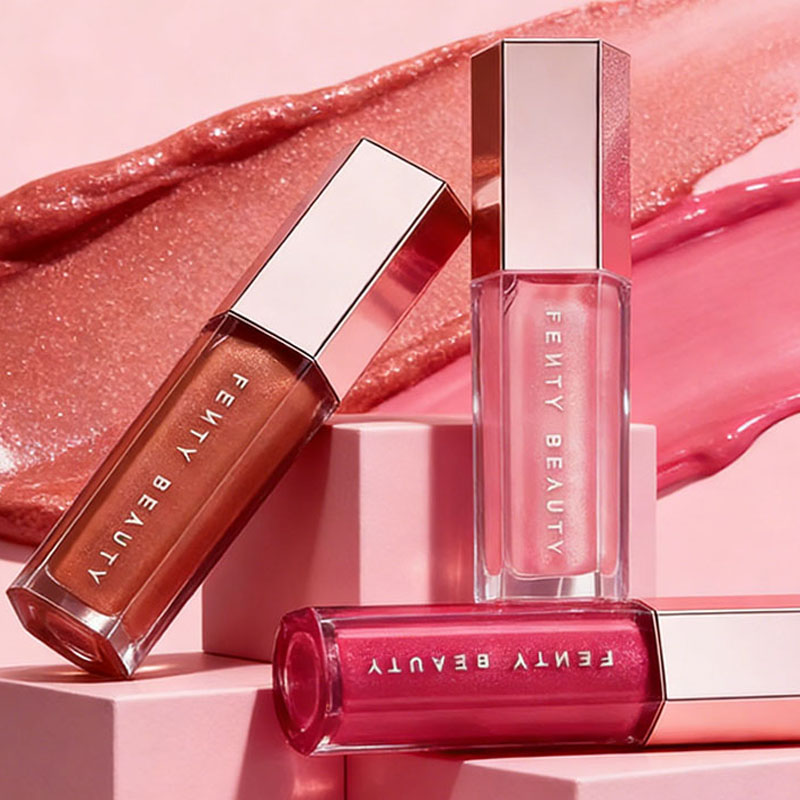 Fenty Beauty Makeup Highlighter - Lip Gloss Fenty Beauty Multicolor Baru,