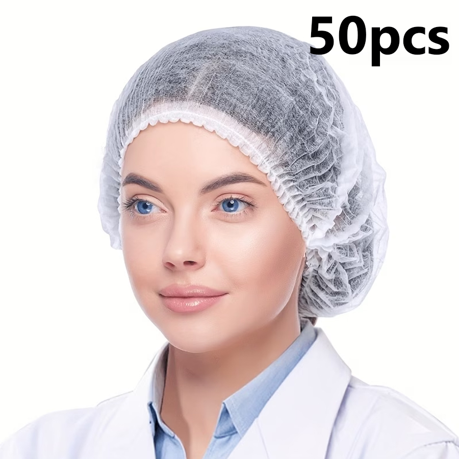 Beauty Makeup Workshop - 50 Buah Topi Sekali Pakai, Topi