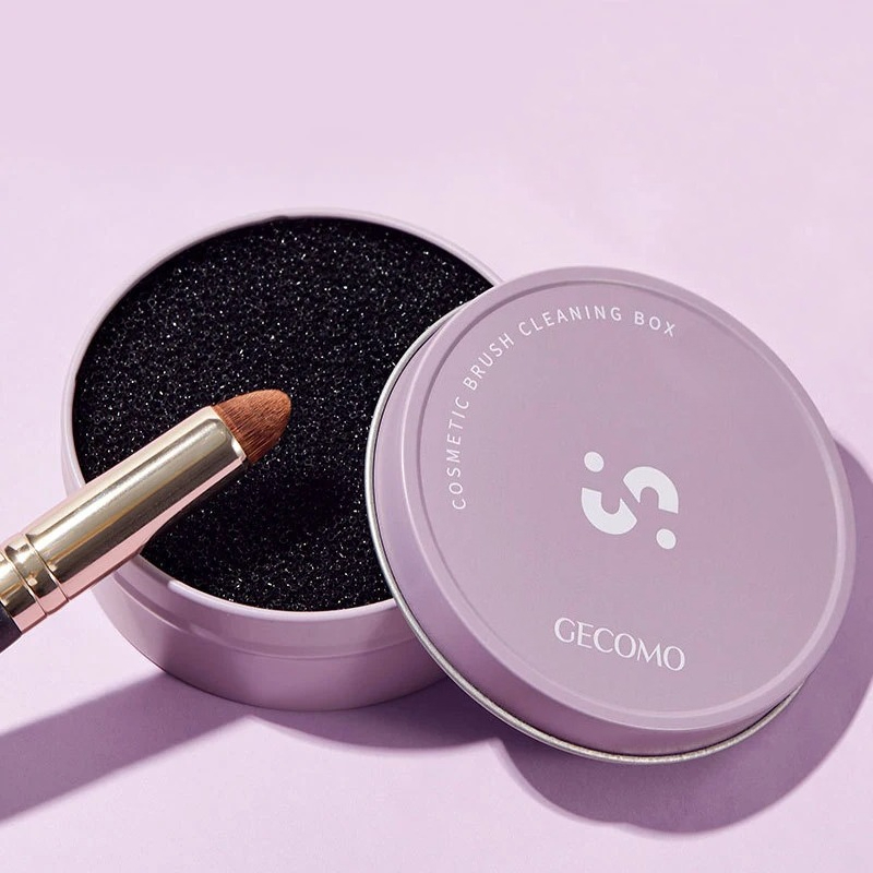 Cosmetic Sponge - Kotak Pembersih Kuas Rias Spons Pembersih