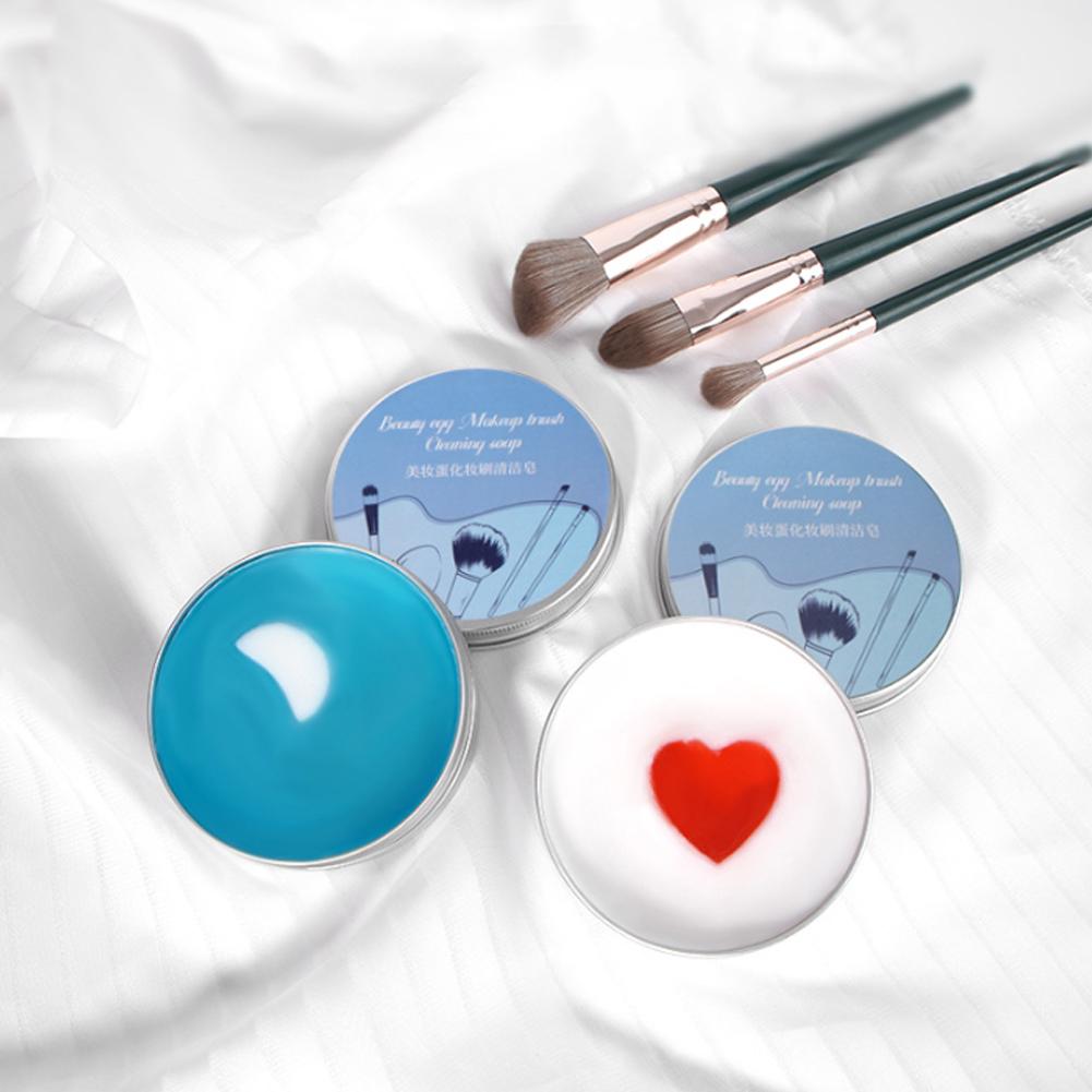 Beauty Makeup Tools - 1Set 50/100G Sabun Pembersih Kuas Rias