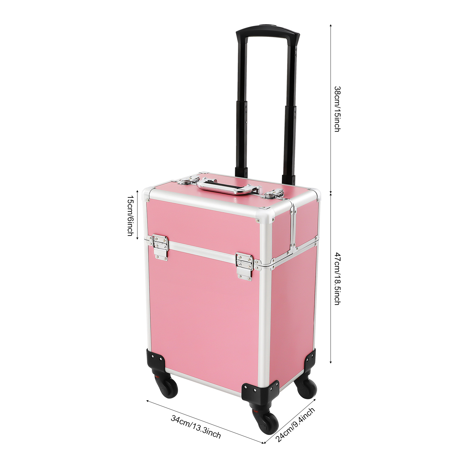 Koper Rias Beroda dengan Kunci - Beauty Makeup Box ulasan dan harga