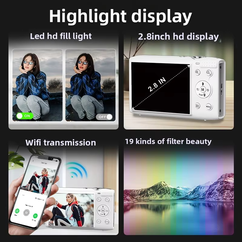 Kamera Kartu Video 72MP 5K Ult - Beauty Makeup Camera App ulasan dan harga
