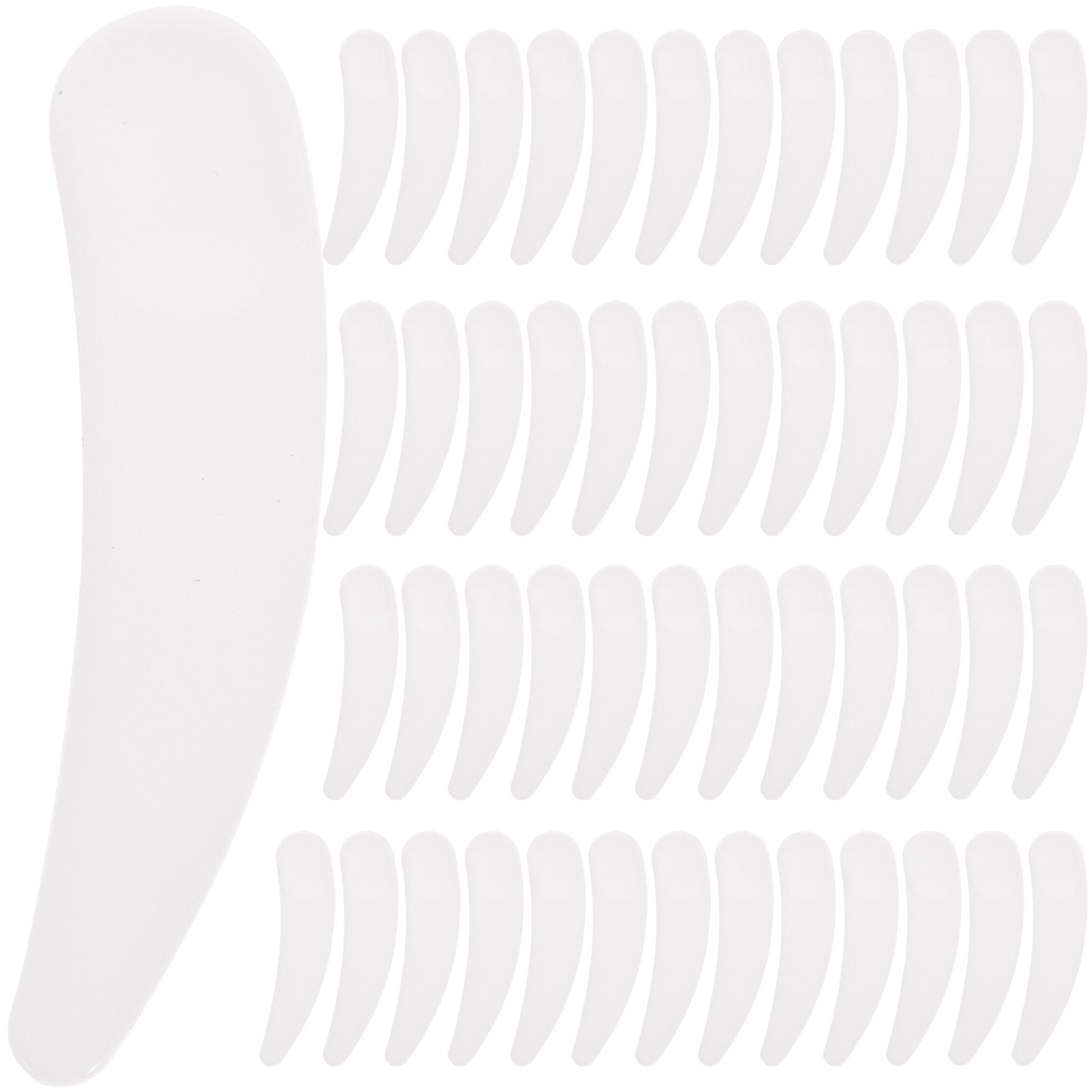 50 Buah Sendok Spatula Wajah u - Beauty Makeup Tools ulasan dan harga