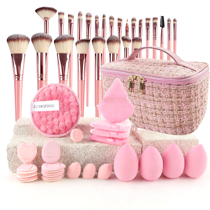 Set Kuas Makeup Gaya Chic deng - Beauty Makeup Tools ulasan dan harga