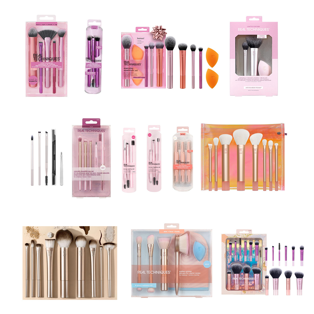 Set Kuas Makeup Lengkap 1997 K - Beauty Makeup Eyeshadow ulasan dan harga