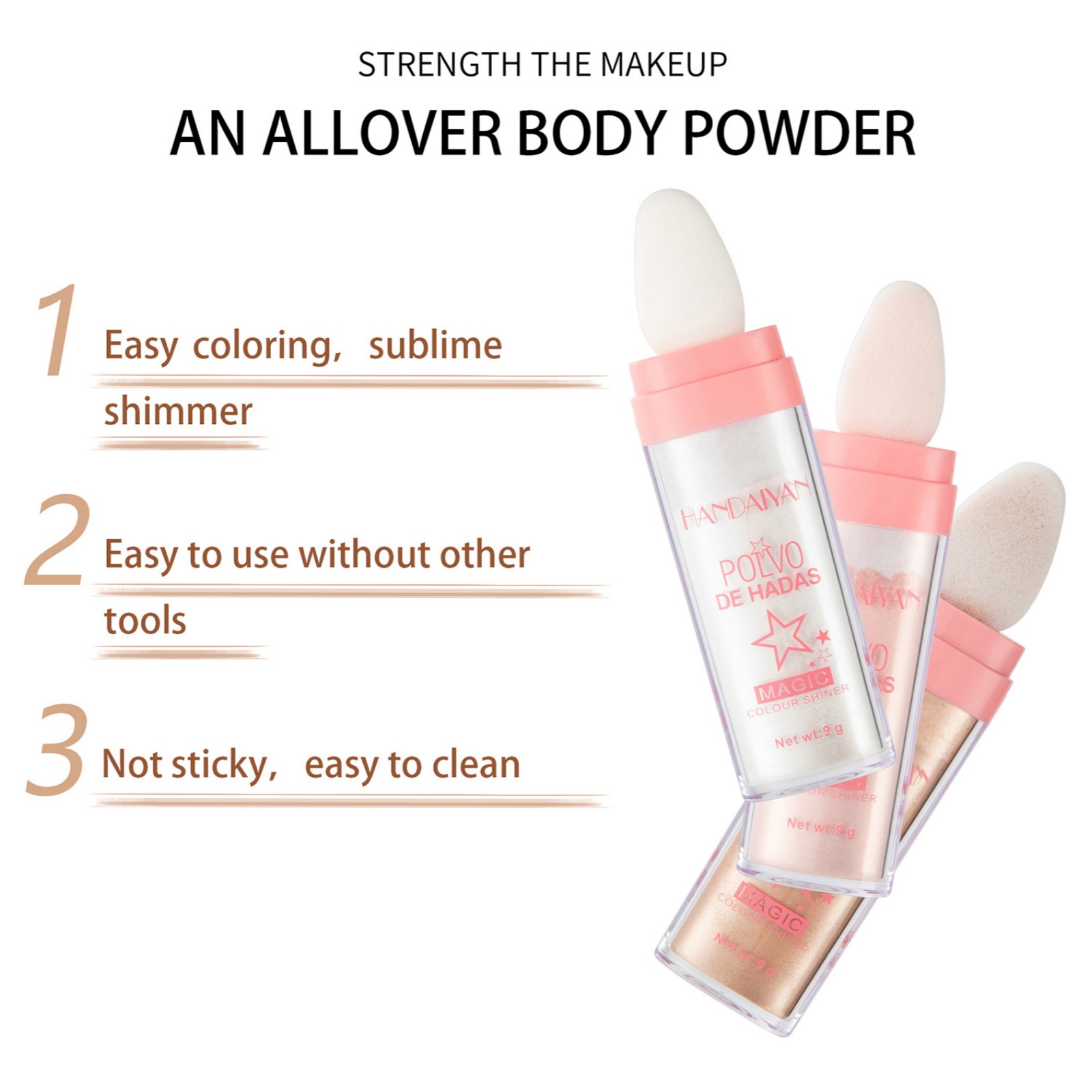 3 Warna Peri Bubuk Stik Stabil - Fenty Beauty Makeup Highlighter ulasan dan harga