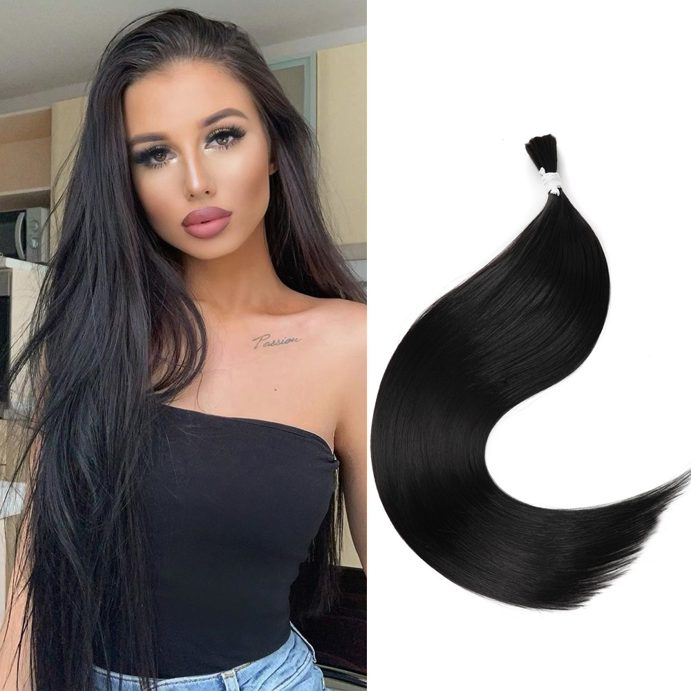 Rambut Sintetis Lurus 28 inci  - Pure Beauty Hair & Makeup ulasan dan harga