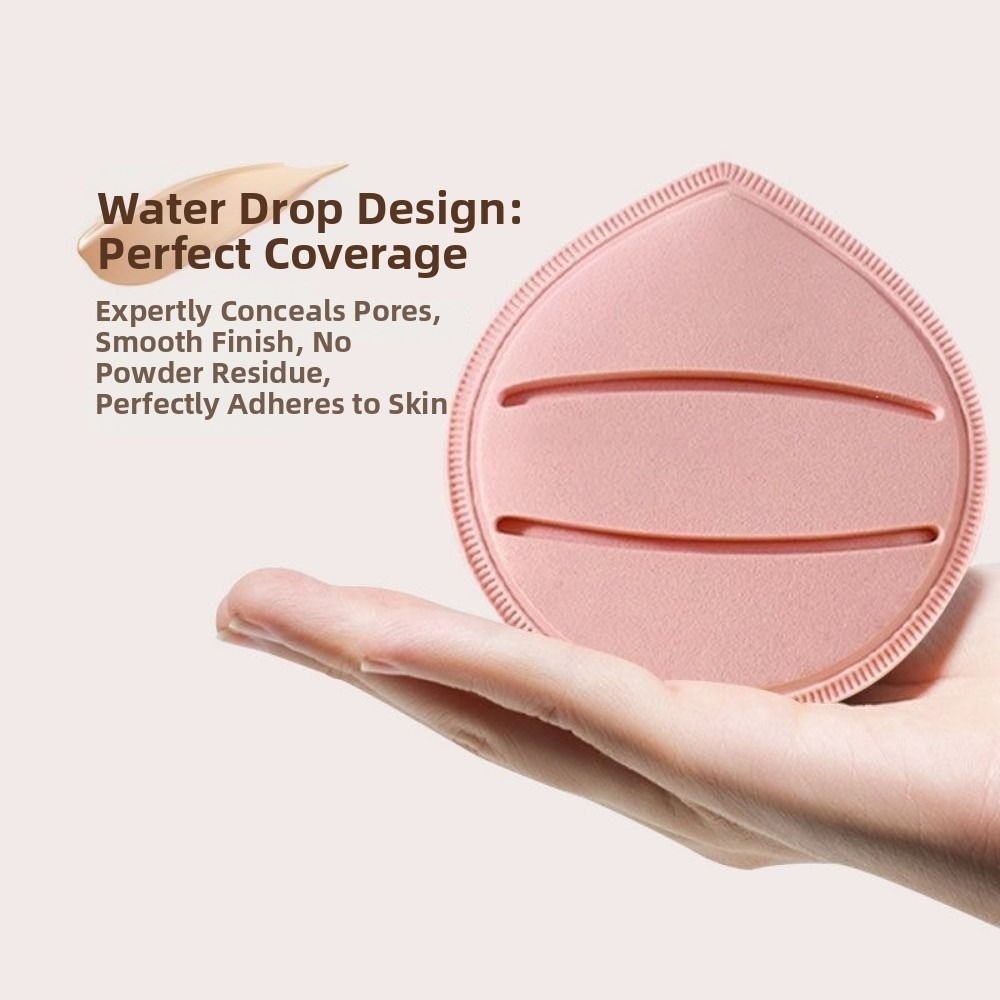 Puff Makeup Bentuk Tetesan Air - Cosmetic Sponge ulasan dan harga