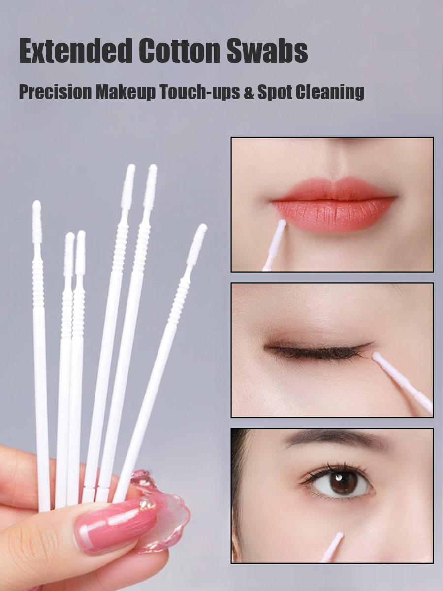 Penyeka Kapas Panjang Sekali P - Beauty Makeup Tools ulasan dan harga