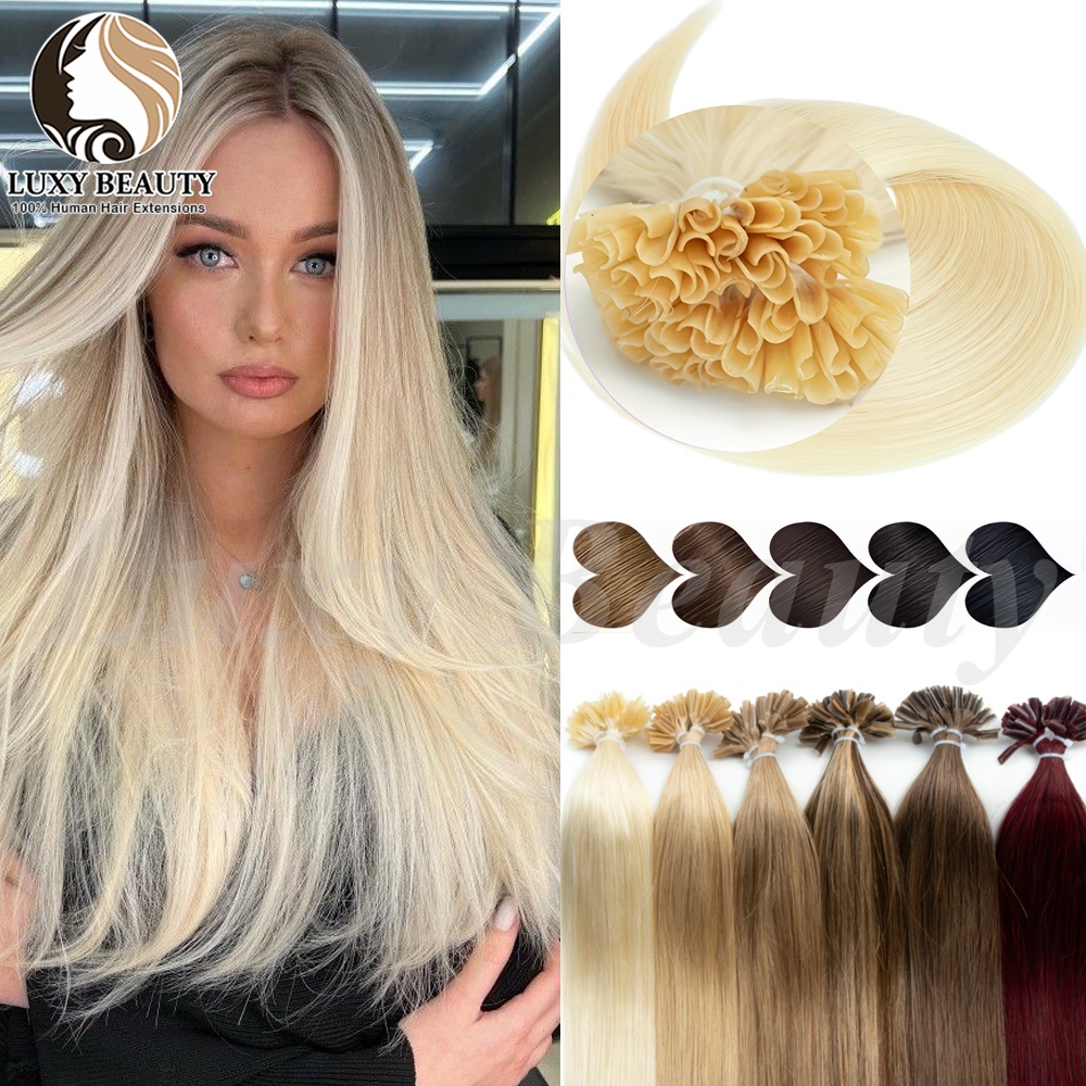 Ekstensi Rambut U Tip Pirang,  - Pure Beauty Hair & Makeup ulasan dan harga