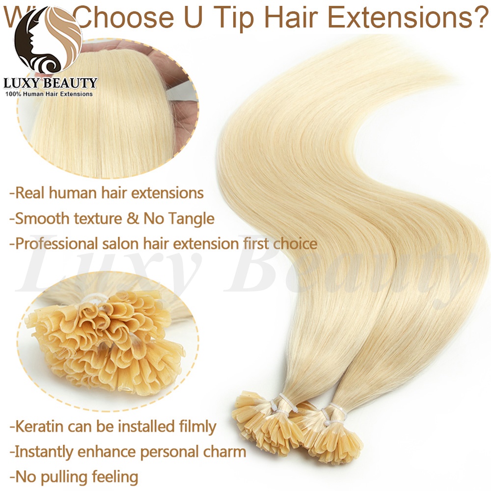 Ekstensi Rambut U Tip Pirang,  - Pure Beauty Hair & Makeup ulasan dan harga