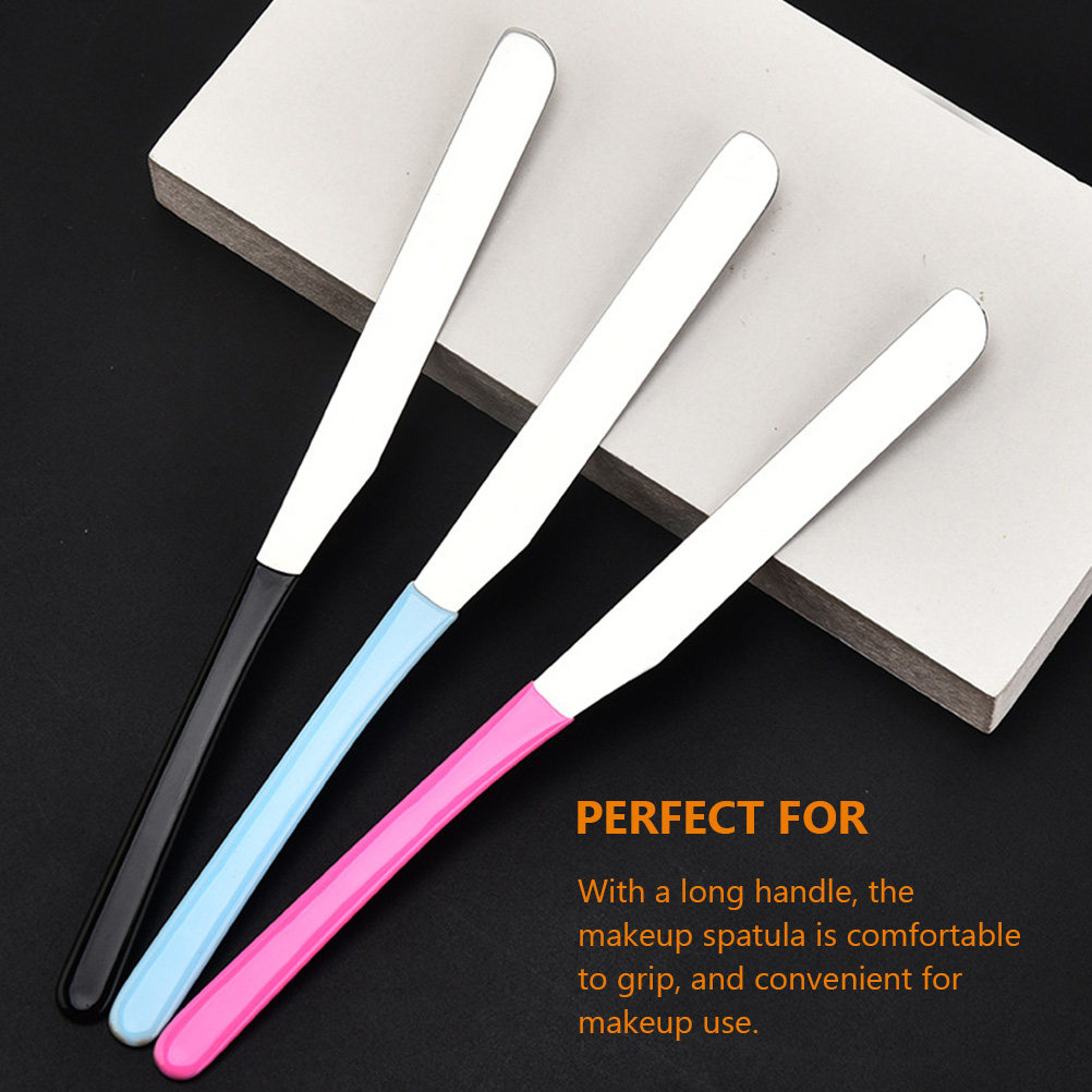 Spatula Pencampur Makeup Stain - Beauty Makeup Tools ulasan dan harga