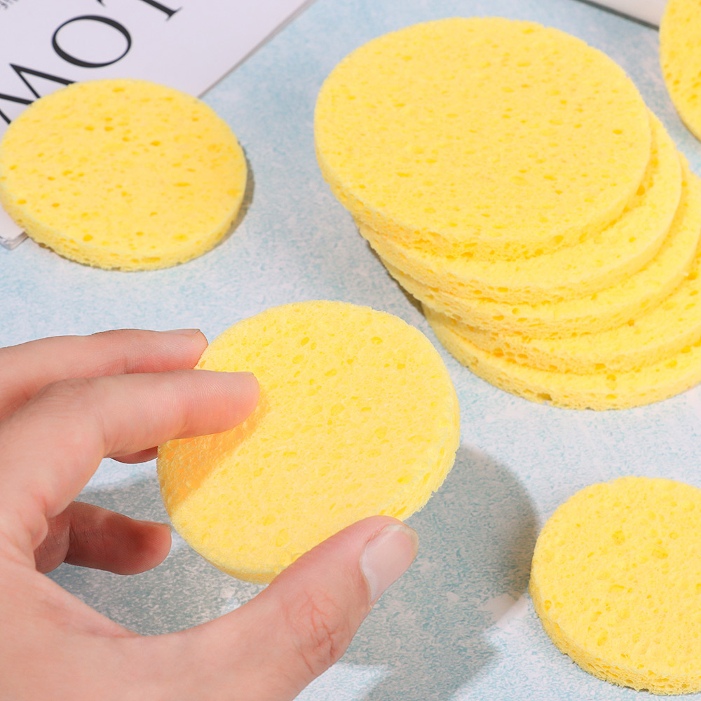 10 Buah 6-9Cm Alat Penghapus M - Cosmetic Sponge ulasan dan harga