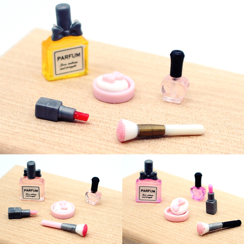 1 Set 1:12 Miniatur Rumah Bone - Beauty Makeup Kit ulasan dan harga