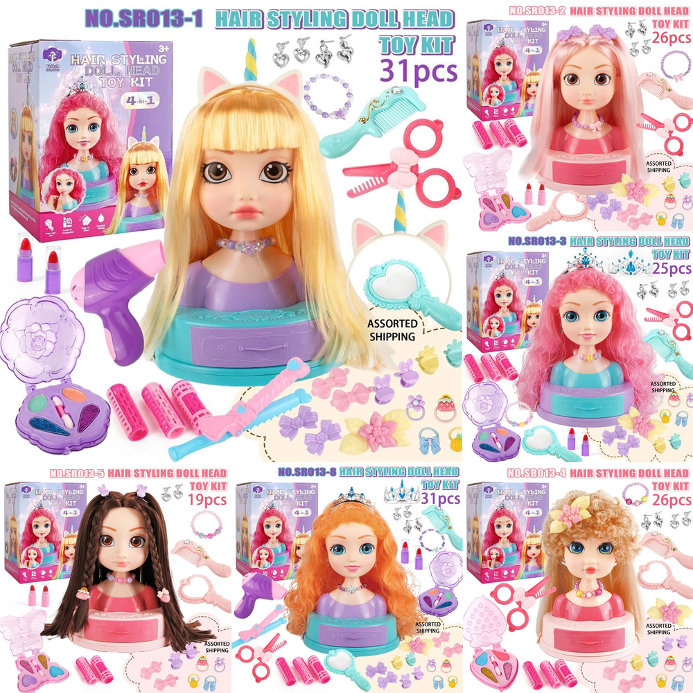 Set Mainan Rias Kepala Boneka  - Beauty Makeup Kit ulasan dan harga