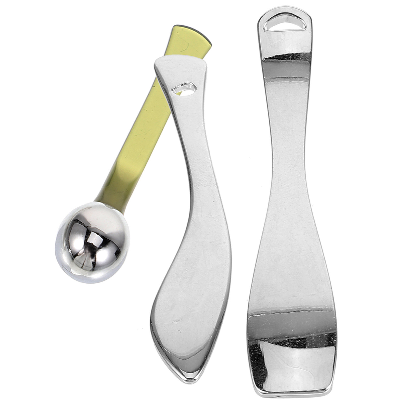 3Pcs Spatula Makeup Sendok Kri - Beauty Makeup Tools ulasan dan harga