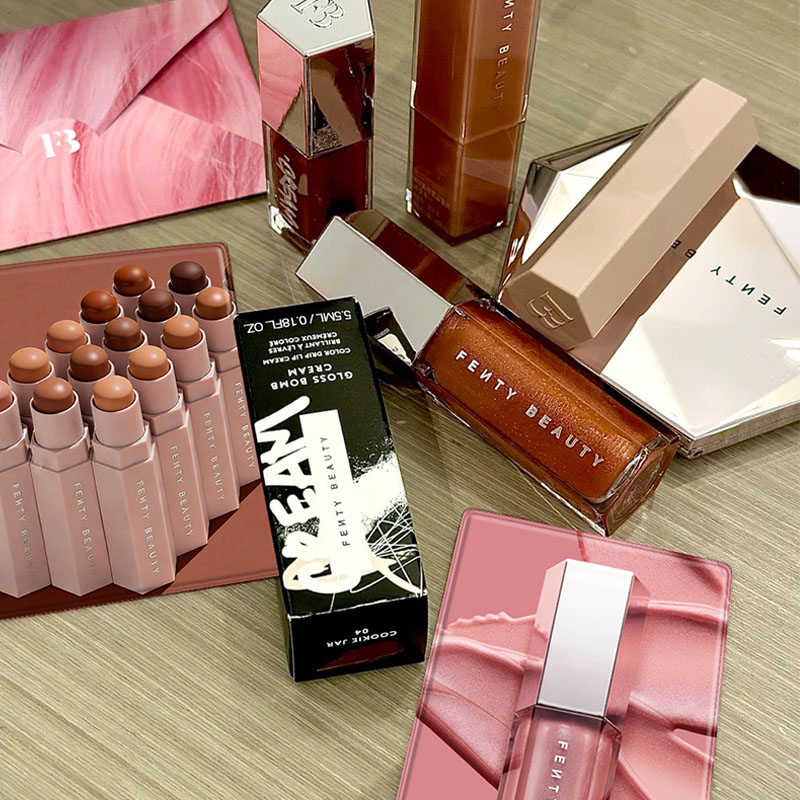 Fenty Beauty Portable Lip Glos - Fenty Beauty Makeup Highlighter ulasan dan harga