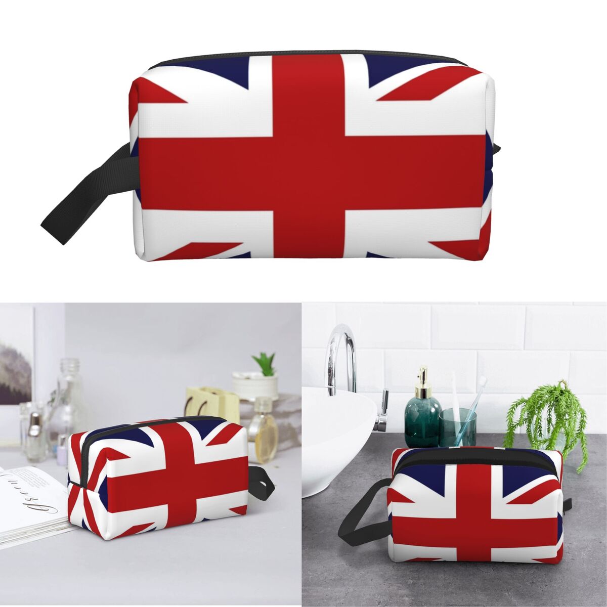 Tas Makeup Bendera Union Jack  - Beauty Makeup Uk ulasan dan harga